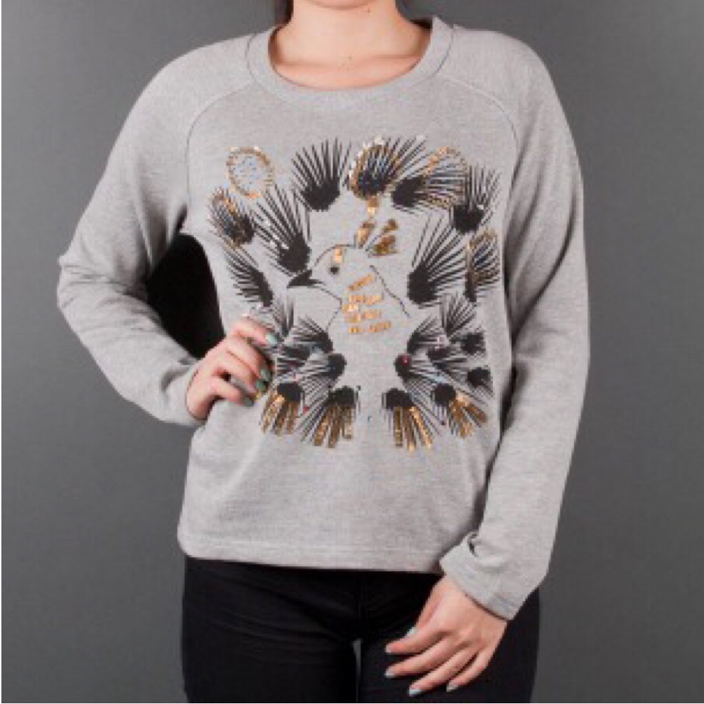 NÜMPH Women's Peacock Sweater Retail: $95 (NWT)